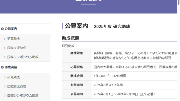 徳山科学技術振興財団 | スタートアップ助成
