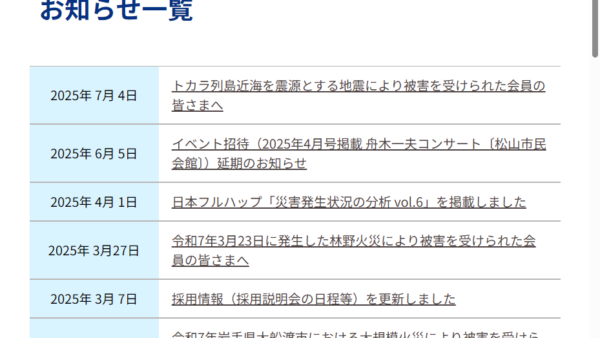 日本フルハップ | 調査研究助成